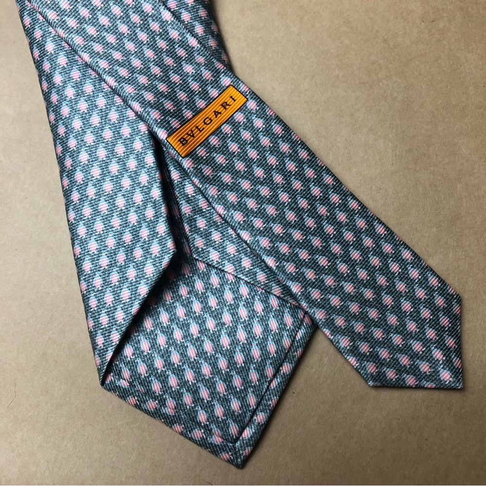 Bulgari Seven Fold Penguin Tie - Picture 5 of 9